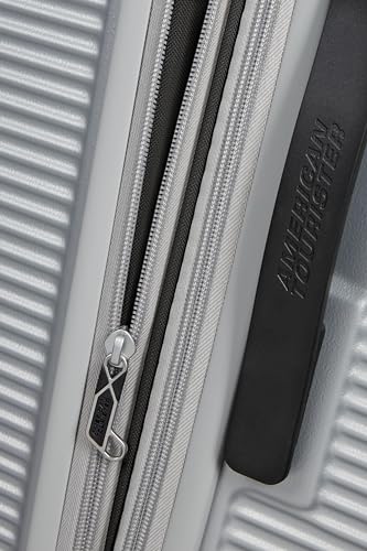 American Tourister Exoline 3-Piece Suitcase Set, Grey (Silver), Gray, Kofferset 3-teilig, Luggage Suitcase Set