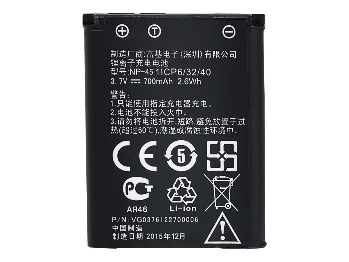 PRAKTICA NP-45 Rechargeable Battery Pack for WP240 Z250 Z212 & Fuji Cameras