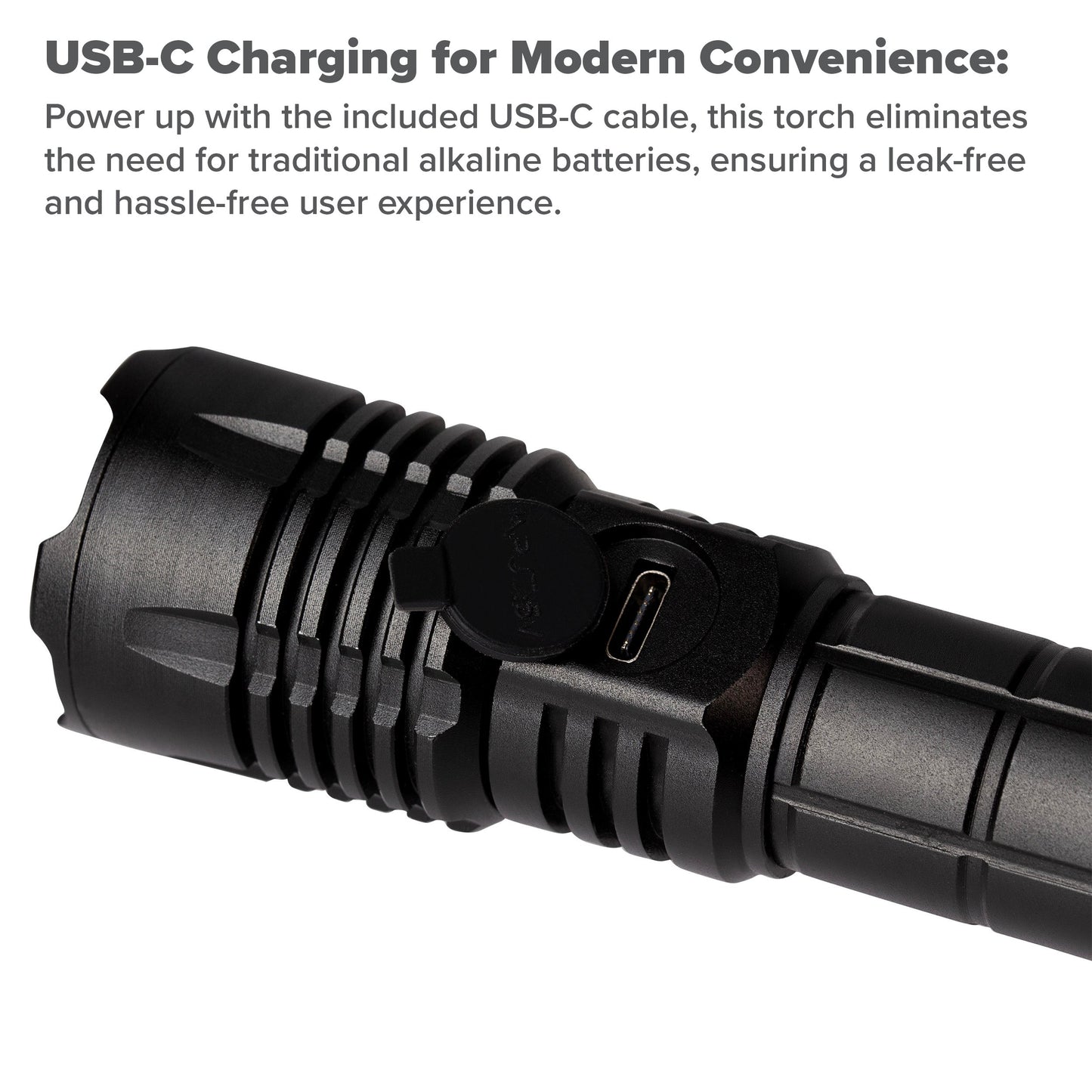 Maplin LED 600 Lumens Lithium Rechargeable Torch