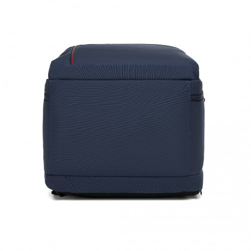 Kono 20L Cabin Backpack with Red Trim for 15.6” Laptop – Water-Resistant Travel Daypack with Luggage Strap