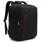 Kono Spacious and Organised Personal-Item Backpack (40×30×20) with 15.6" Laptop Sleeve, Clamshell Main