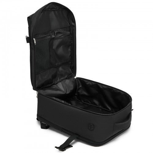 Kono Spacious and Organised Personal-Item Backpack (40×30×20) with 15.6" Laptop Sleeve, Clamshell Main