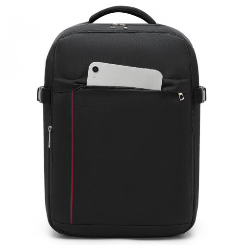 Kono Spacious and Organised Personal-Item Backpack (40×30×20) with 15.6" Laptop Sleeve, Clamshell Main