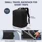 Kono Spacious and Organised Personal-Item Backpack (40×30×20) with 15.6" Laptop Sleeve, Clamshell Main