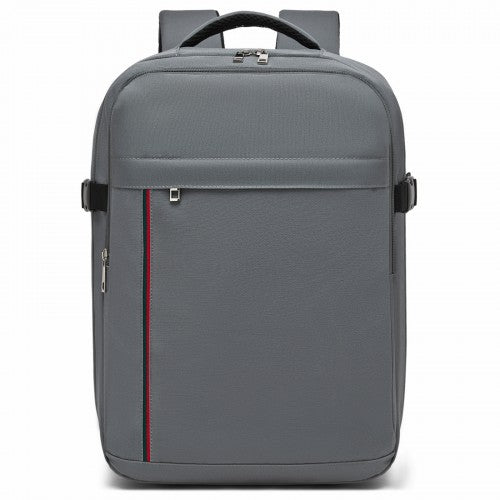 Kono Spacious and Organised Personal-Item Backpack (40×30×20) with 15.6" Laptop Sleeve, Clamshell Main