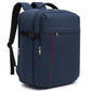 Kono Spacious and Organised Personal-Item Backpack (40×30×20) with 15.6" Laptop Sleeve, Clamshell Main