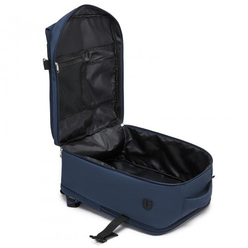 Kono Spacious and Organised Personal-Item Backpack (40×30×20) with 15.6" Laptop Sleeve, Clamshell Main