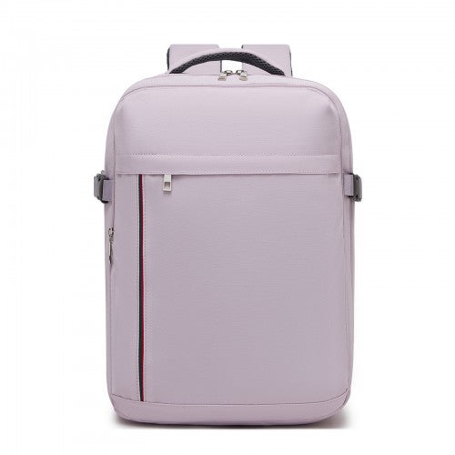 Kono Spacious and Organised Personal-Item Backpack (40×30×20) with 15.6" Laptop Sleeve, Clamshell Main