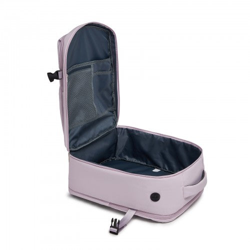 Kono Spacious and Organised Personal-Item Backpack (40×30×20) with 15.6" Laptop Sleeve, Clamshell Main