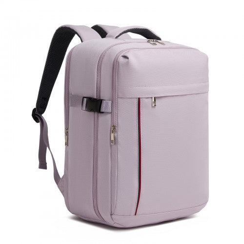 Kono Spacious and Organised Personal-Item Backpack (40×30×20) with 15.6" Laptop Sleeve, Clamshell Main