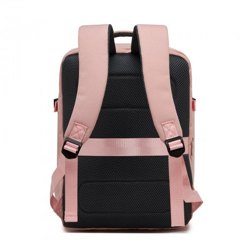 Kono Spacious and Organised Personal-Item Backpack (40×30×20) with 15.6" Laptop Sleeve, Clamshell Main