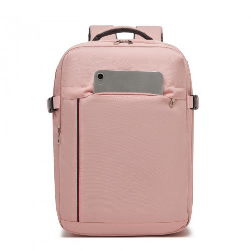 Kono Spacious and Organised Personal-Item Backpack (40×30×20) with 15.6" Laptop Sleeve, Clamshell Main