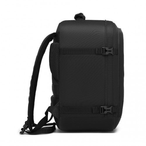 Kono Multi-purpose Business Carry-On Backpack–Fits 15.6" Laptop, Ideal for Work, Travel & Daily Commute - Black