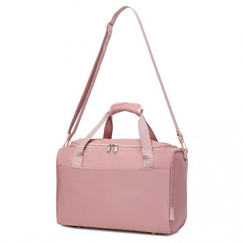 Kono Spacious Travel Storage Bag Handbag - Nude