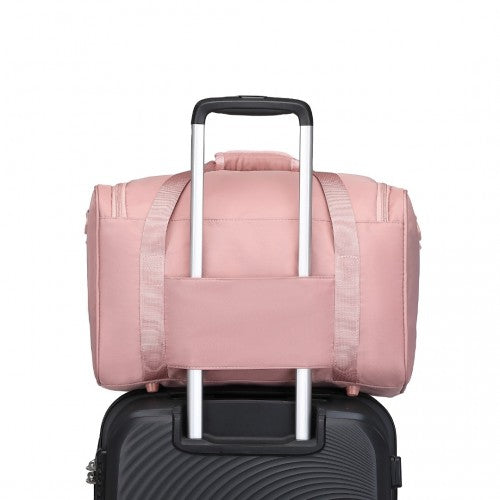 Kono Spacious Travel Storage Bag Handbag - Nude