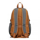 Kono PVC Coated Urban Water-Resistant Backpack with Reflective Safety Straps and Multi-Compartment Design - Grey/Brown
