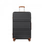 Kono ABS+PC 32 Inch Extra-Large Suitcase, Sculpted Horizontal Design, Hard-Shell Wheeled Luggage with Telescopic Handle