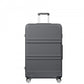 Kono ABS+PC 32 Inch Extra-Large Suitcase, Sculpted Horizontal Design, Hard-Shell Wheeled Luggage with Telescopic Handle