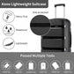 Kono 24-Inch PP Hardshell Suitcase–Durable Checked Luggage with TSA Lock & 360 Spinner Silent Wheels