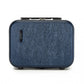 Kono 12 inch Hard Shell Vanity Cosmetic Case – Durable Travel Makeup Organizer with YKK Zipper - Navy