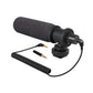 ProSound Shotgun Microphone Super Cardioid Electret Condenser 3.5mm Jack Cold Shoe Mount