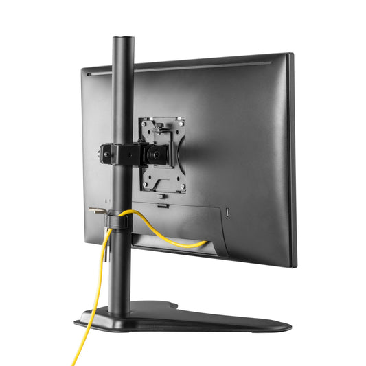 ProperAV Desk Monitor Mount 17" - 34" Freestanding Base VESA Max 100x100