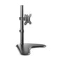 ProperAV Desk Monitor Mount 17" - 34" Freestanding Base VESA Max 100x100