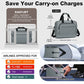 Kono Water-Resistant Carry-On Cabin Bag with Laptop Compartment for Business Weekend & Daily Use