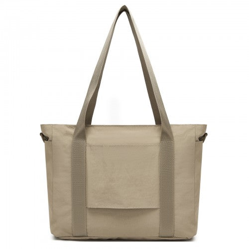 Kono Comfortable and Easy-Carry Large-Capacity Travel Tote with Laptop Sleeve, Trolley Sleeve and Crossbody Strap