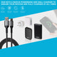 Maplin USB-C to USB-A 60W Braided Cable - Grey