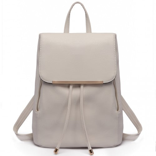 Miss Lulu Faux Leather Stylish Fashion Backpack