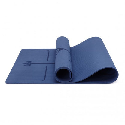 Kono TPE Non-Slip Classic Yoga Mat - Navy