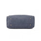Miss Lulu Leather Look Maternity Changing Shoulder Bag Navy