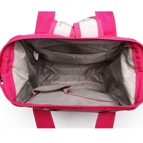 Miss Lulu Child's Unicorn Backpack With Pencil Case - Grey