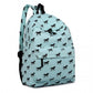 Miss Lulu Large Backpack Horse Blue