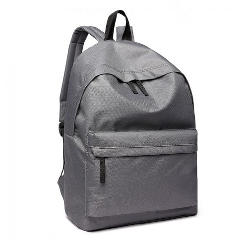 Miss Lulu Large Plain Unisex Backpack