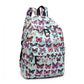 Miss Lulu Large Backpack Butterfly Blue