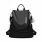 Miss Lulu Two Way Anti-Theft Backpack With Pom Pom Pendant