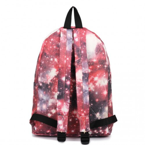 Miss Lulu Large Backpack Universe - Red