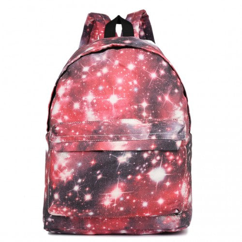 Miss Lulu Large Backpack Universe - Red