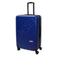 JCB - Lightweight Hard Shell Suitcase Set - Includes 20", 24" & 28" Cases - 360 Degree Spinner Wheels - ABS Polycarbonate Hard Shell - Luggage Bags for Travel - Blue