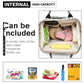 Miss Lulu Multi Function Baby Diaper Changing Backpack - Black