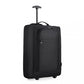 Kono Cabin Size Soft Shell Hand Luggage - Black