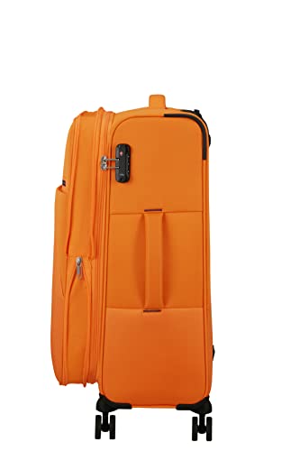 American Tourister Sun Break Suitcase Set 3 Pieces Standard Size, Luggage Suitcase Set, Orange