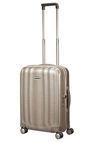 Samsonite Lite-Cube - Spinner S Hand Luggage, 55 cm, 36.5 Litre, Beige (Ivory Gold)