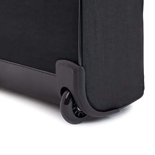 Kipling TEAGAN XS, Extra Small Cabine Size Soft Case 2 Wheels Duffle, 50.5 cm, 33 L, 1.9 kg, Black Noir