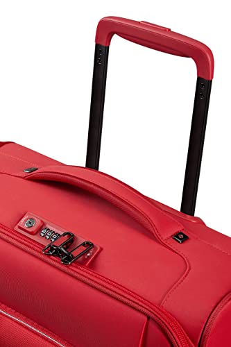 Samsonite Airea - Spinner S Cabin Luggage 55 cm 41 L Hibiscus Red, Hibiscus Red, S (55 cm - 41 L), Hand Luggage