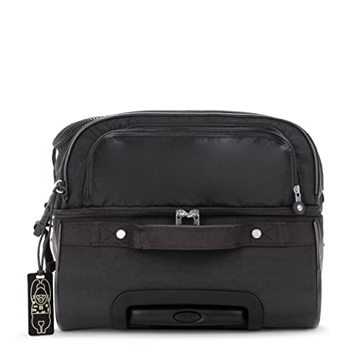 Kipling TEAGAN M, Medium Soft Case 2 Wheels Luggage, 66 cm, 74 L, 3.1 kg, Black Noir