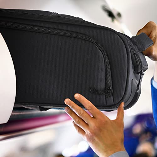 Flight Knight Set of 2 Luggage 45x36x20cm easyJet Underseat Carry On Non Priority Approved Cabin Suitcase - 2 Wheels - Ultra Lightweight Durable Soft Hand Case Textile