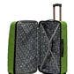 Rockland Abs 28" Expandable Spinner Luggage, Green